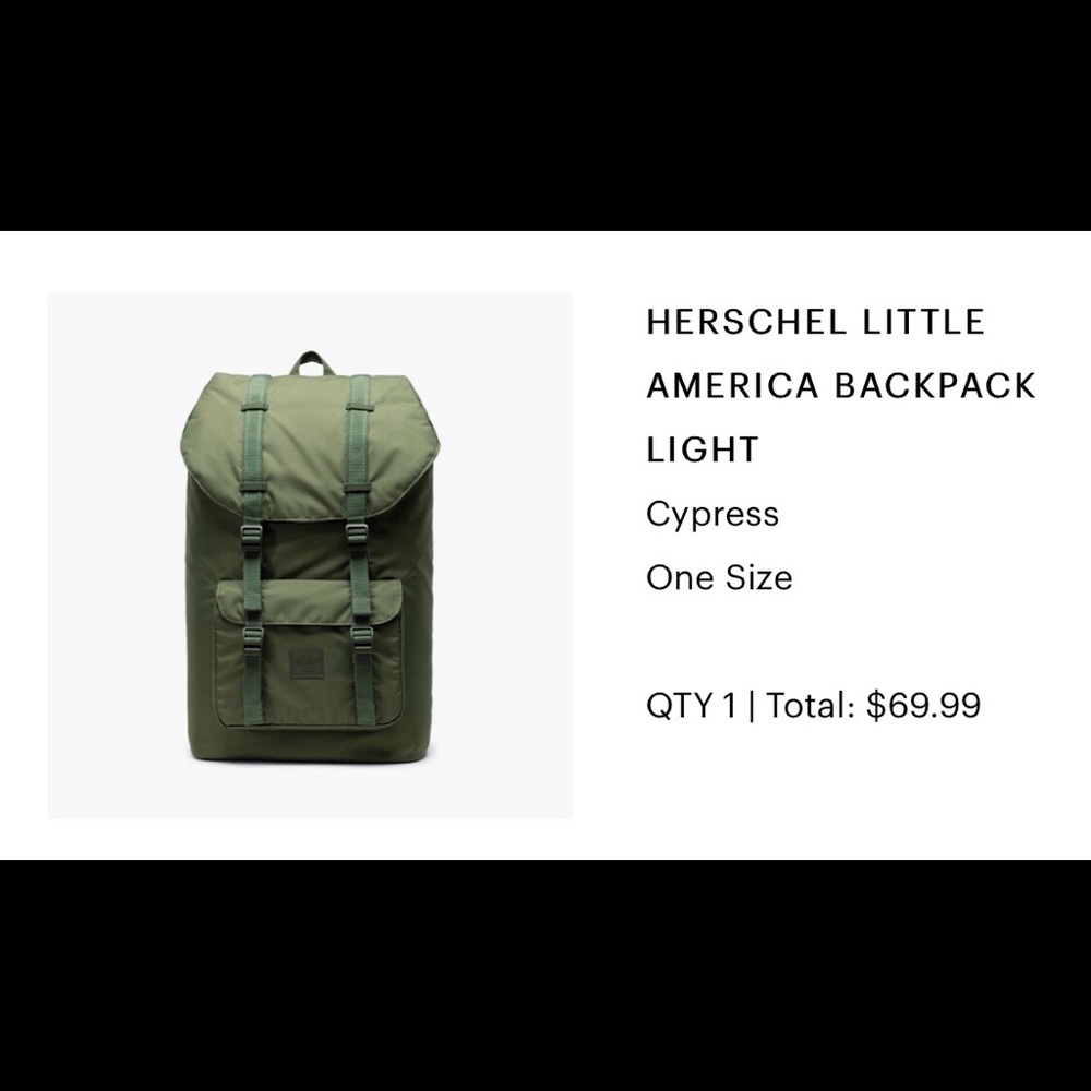 Herschel Little America Backpack Light